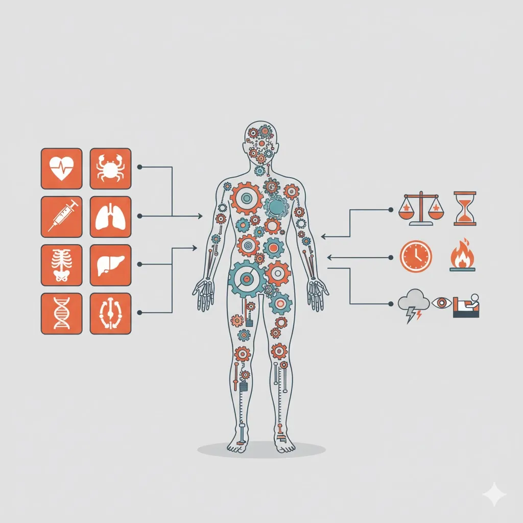 💥 ระบบพังจากอะไร? ทำไม “กินน้อยแต่น้ำหนักไม่ลด”?